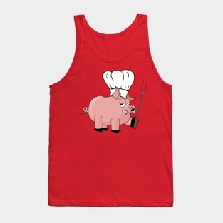 BBQ Pig Tank Top